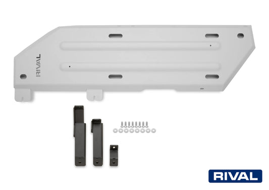 Aluminum Fuel Tank Bash Plate - TOYOTA LAND CRUISER 250; V-2.8D, AT, 4WD; 2024-PRESENT RIVAL